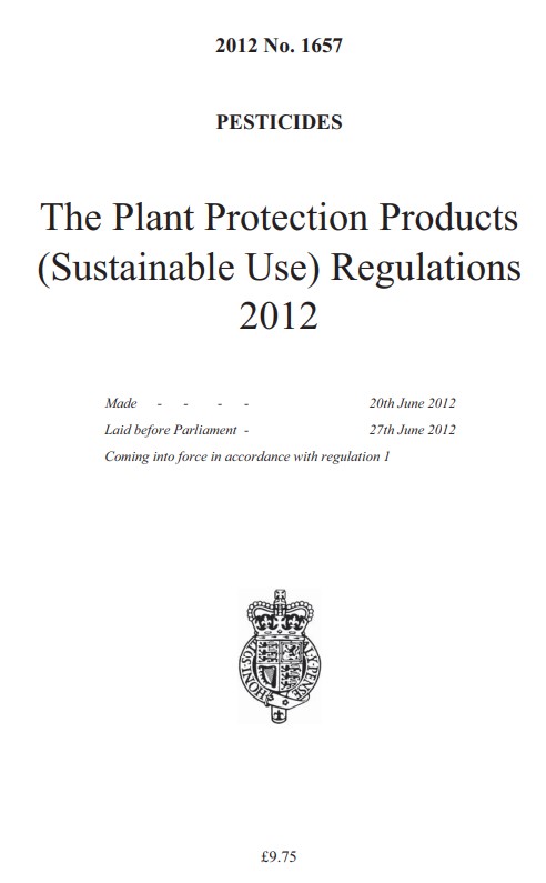 Code of Practice for Using Plant Protection Products - 2012 Image