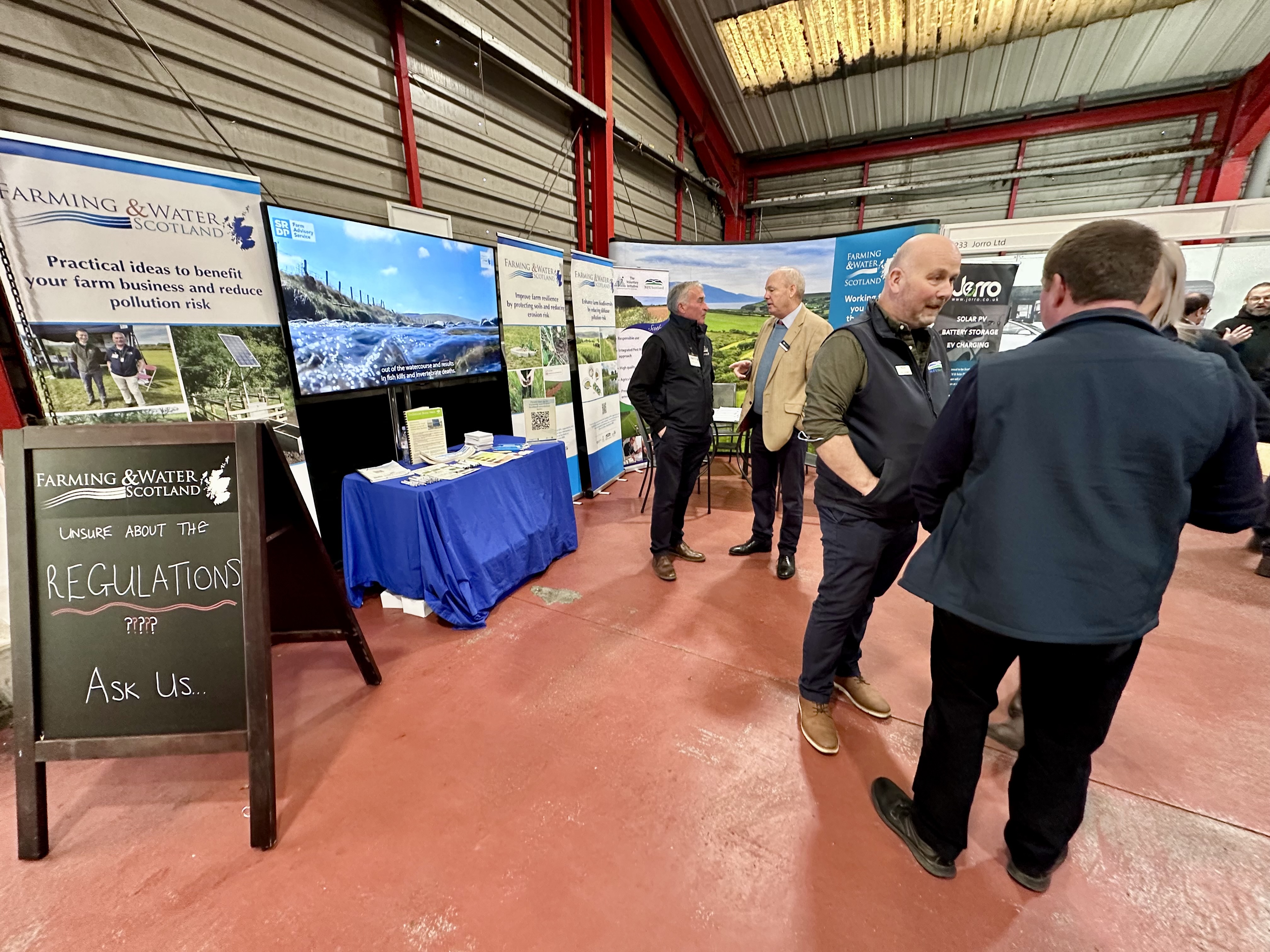 Voluntary Initiative exhibits at AgriScot Image