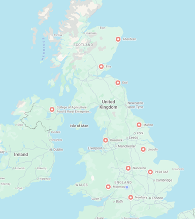 Biopesticides map