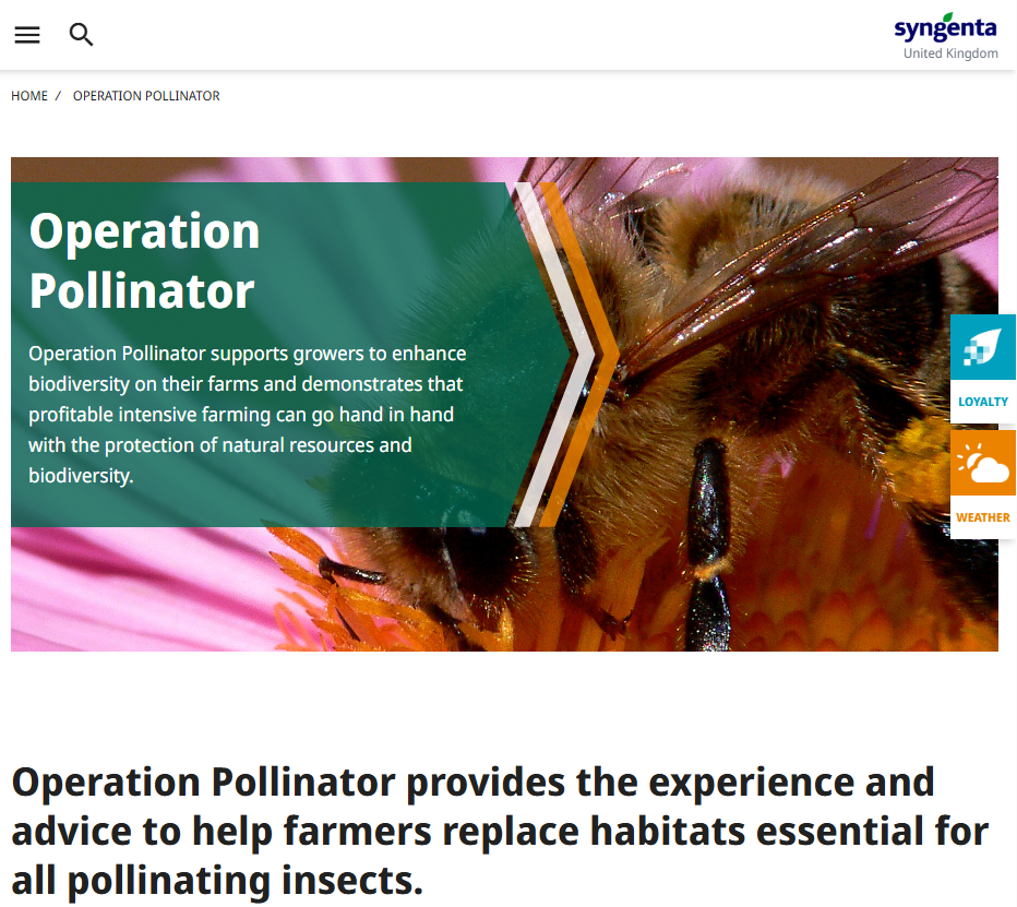 Operation Pollinator Image